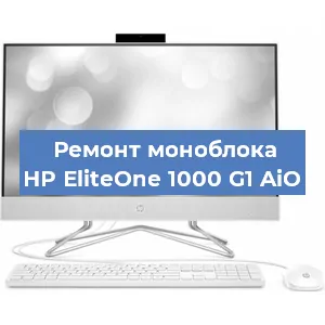 Замена термопасты на моноблоке HP EliteOne 1000 G1 AiO в Перми